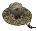 Stiff Wide Brim UPF50+ Sun Protection Canvas Safari Hat. 