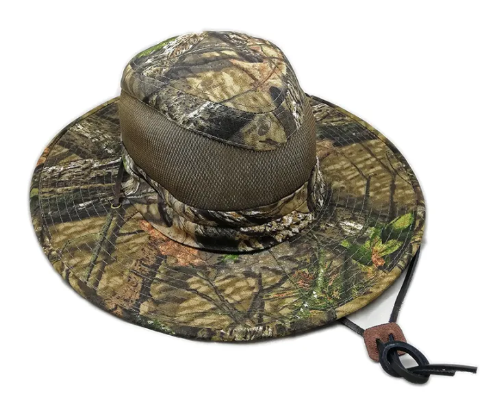 Stiff Wide Brim UPF50+ Sun Protection Canvas Safari Hat
