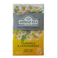Ahmad Tea Chamomile & Lemongrass 20 Foil Tea Bags 30g. 