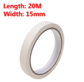20M White Masking Tape Drawing No Trace Writable Masking Tape Automobile Handwritten White Painting Paper School Supplies Wall Trim Tape 1Roll. 