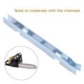 Universal Chainsaw Chain Depth Gauge File Guide Tools Bar Groove Cleaner. 