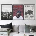 【HUT】 Kendrick Lamar Music Character Album Style Art Home Wall Decor Canvas Poster Aesthetics Modern Design Bedroom Living Picture. 
