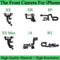 MengshanSales promotion 100% New Front Camera For iPhone 11 12 Pro Max X XS XR Front-facing Camera Main Lens Flex Cable Camera For iPhone 7 Plus 8 8Plus. 