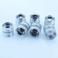 2pcs Metal Upgrade Hub Wheels Rim For 1/14 Tamiya Rc Dump Truck Scania 770s R620 Volvo Benz Arocs Man Tgx Lesu Car Accessories. 
