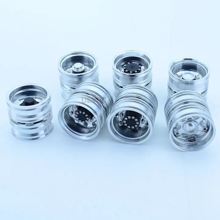 2pcs%20Metal%20Upgrade%20Hub%20Wheels%20Rim%20For%201/14%20Tamiya%20Rc%20Dump%20Truck%20Scania%20770s%20R620%20Volvo%20Benz%20Arocs%20Man%20Tgx%20Lesu%20Car%20Accessories%20-%20Image%205