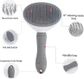 Pet Grooming Sets Stainless Steel Dogs And Cats Comb Brush Cat Comb. 