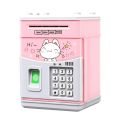 Electronic Little Pig Bank Mini ATM avings Box with Password imulation Fingerprint Cash Coin. 