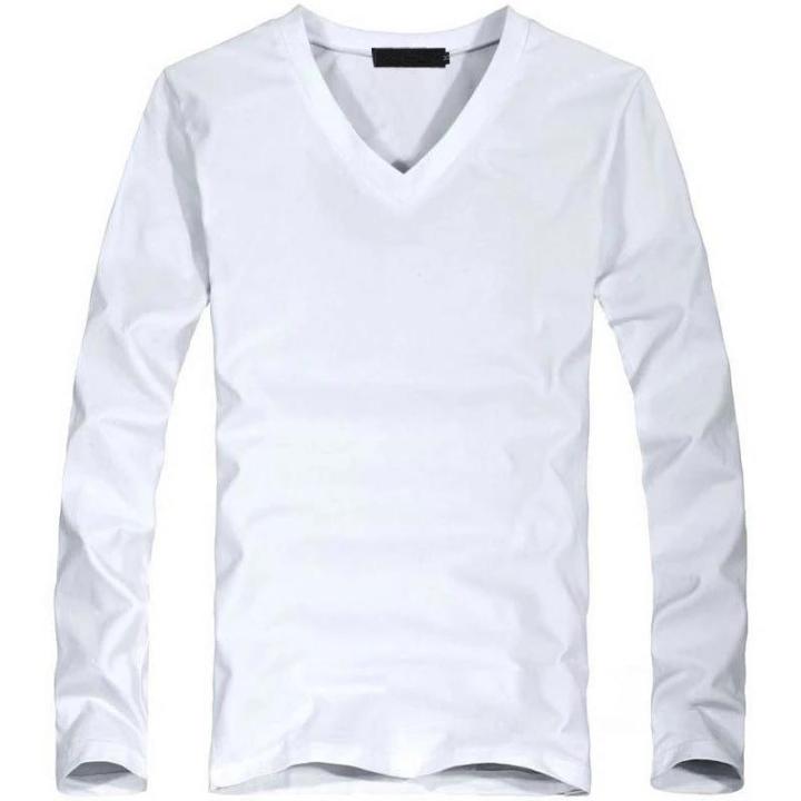 2024%20Elastic%20Mens%20T-Shirt%20V-Neck%20Long%20Sleeve%20Men%20T%20Shirt%20For%20Male%20T-Shirts%20Man%20Clothing%20TShirt%20Brand%20Tees%20-%20Image%205