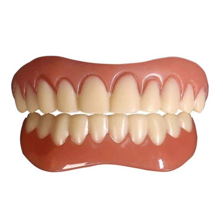 False Teeth Silicone Upper Lower Veneers Perfect Laugh Veneers Dentures Paste Teeth Braces for Tooth Oral Hygiene ToolsBasketball