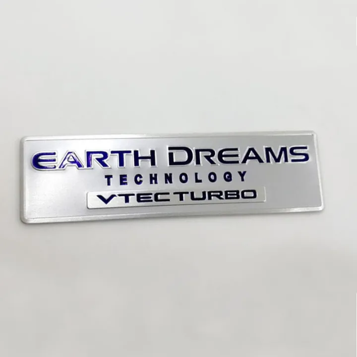 Metal%20Earth%20Dreams%20VTEC%20Turbo%20Logo%20Badge%20Emblem%20For%20Honda%20-%20Image%203