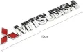Metal Car Badge for Mitsubishi. 