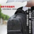 Backpack Junior High School High School and College Student Schoolbag Korean Fashion Men's Large Capacity Travel Bag Simple Casual Backpack. 