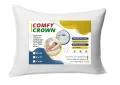 PILLOW COMFY CROWN POLY FIBER PILLOW- 18X27 HOTEL GRADE. 