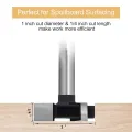 CNC Spboard Surfacing Router Bits, 1/4 Inch Shank 1 Inch Cutting Diameter, Slab Flattening Router Bit Planing Bit. 