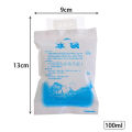 Reusable Gel Ice Pack Insulated Dry Cold Ice Pack Gel Cooling Bag Food Fresh. 
