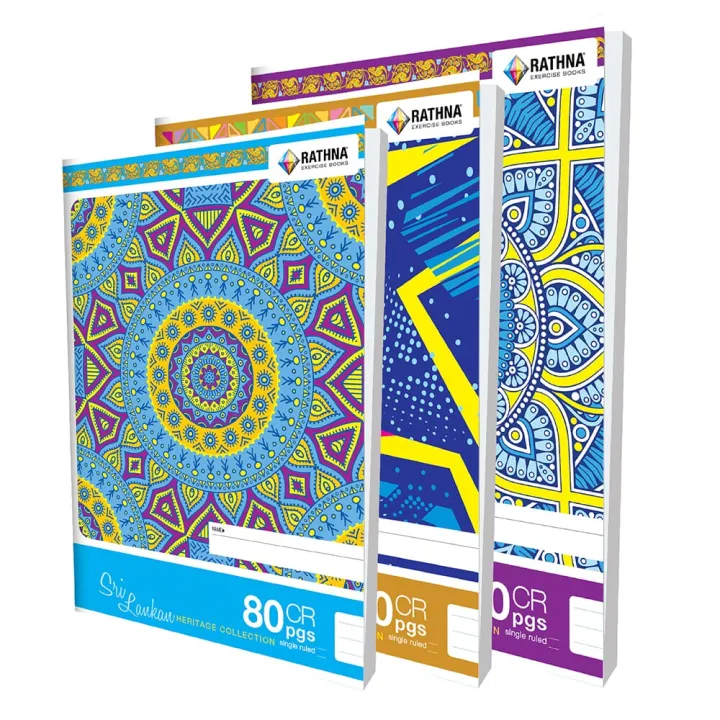 15 x Rathna CR Single 80P Books Pack