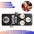 Mini Muff Fuzz Distortion Electric Guitar Effect Pedal. 