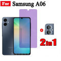 2 in 1 Samsung Galaxy A06 Anti Spy Screen Protector Soft Ceramic Matte Privacy Protector For Samsung Galaxy A05S Ceramic Protector + Camera Lens Film. 