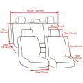 【Miga Plaza】Lether Universal 4/9Pcs Car Seat Covers for Toyota Vios Fortuner Innova Corolla. 
