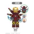 Single Sale Marvel Building Blocks Avengers 4 Endgame Iron Man MK85 Ant man  Hawkeye War Machine Happy Hogan Figures For Children Toys Collection X0265. 