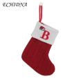Christmas Stocking Christmas Stocking Embroidered Letter Hanging Rope Fine Workmanship Festive Xmas Decoration Warm Cozy Christmas Stocking. 