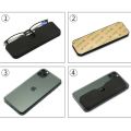 HOT New Square Paste Mobile Phone Portable Ultra Light Reading Glasses for Men and Women with Retro Glasses Case +1.0 To +4.0. 