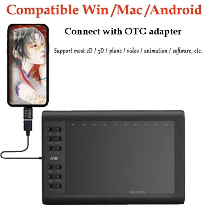 Drawing%20Pad%20Grafik%20Tablet%20Sketch%20Pad%20Wacom%20Drawing%20Tablet%2010x6%20inch%20Pen%20Tablet%20Graphics%20Drawing%20Tablet%20Digital%20Graphic%20Tablets%20(8192%20Pressure%20Sensitivity)%20Compatible%20Android%20Device%20Support%20PC%20Laptop/Desktop%20Computer%20-%20Image%202