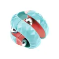 Compact pattern ball track gyro Rubik's cube decompression Interactive Colorful Portable Fingertip marble gyro Rubik's cube. 