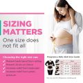 Vorix Adjustable Pregnancy Support Belt 3 in 1, Women Special Maternity Stomach Lift Belt, Pregnancy Belly Band- Abdominal, Back and waist Support, Belt for Pregnancy and After Pregnancy- Size L. 