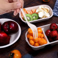 1/5/10/20Pcs Kitchen Disposable Degradable Fork Spoon Takeaway Fast Food Fruit Salad Tableware Heat Resistant Waterproof Oil-Proof Cutlery. 