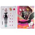 spider man toys Spider-Man Across the Spiderverse Figure SHF Spider-Gwen Action Figures Collection Marvel Spiderman Miles Gwen Stacy Model Toys. 