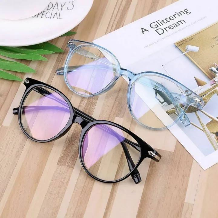 Ahora%20Retro%20Round%20Finished%20Myopia%20Glasses%20Clear%20Lens%20%20Eyeglasses%20For%20Women%20&%20Men%20-%20Image%203