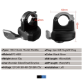 WuXing 108-2 Thumb Throttle 3Pin SM Plug Left Quick Finger Throttle Accessories for Electric Bicycle Kit. 