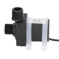 Mini Fountain Pump, 18W Quiet Small Submersible Pump DC12V for Cooling System Circulation for Fish Tank. 