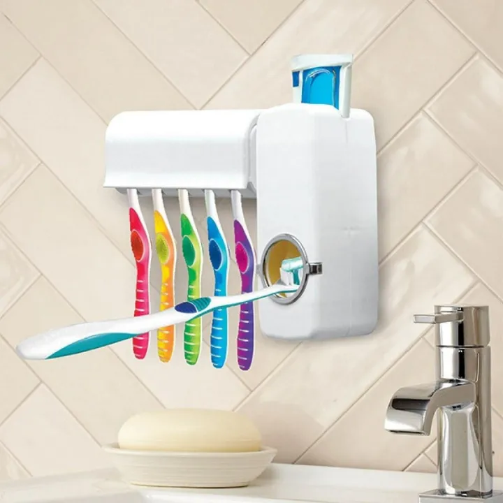 All-In-One%20Automatic%20Toothpaste%20Dispenser%20with%20Toothbrush%20Holder%20-%20Innovative%20Wall-Mounted%20Dispenser%20with%205-Slot%20Toothbrush%20Holder%20for%20Organized%20Bathroom%20Storage%20-%20Image%202