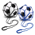 2PCS Football Kick Trainer, Soccer Return Trainer Net ,Black+Blue. 