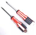Screwdriver / 2 in 1 Screwdriver with the American flagged. 
