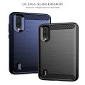 Leweisi Carbon Fiber Bumper Phone Case For Xiaomi CC9 / A3 Lite / Mi 9 Lite Back Cover Coque Shockproof Protective. 