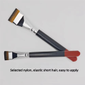 Lacquerware Paint Brush Short Haired Nylon Brush for Lacquer Art Large Size Oil Painting Material Supplies Small Flat Pen. 