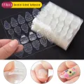 MTSSII 05 Sheets 120pcs Double Sided False DIY Nail Art Adhesive Tape Glue Sticker. 