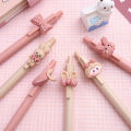 1/5/10Pcs 0.5Mm Cute Girl Press Neutral Pen Girl Press Water Pen Student Learning Supplies Exam Signature Pen Children's Stationery. 