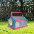 Butterfly Habitat Cage Mesh Cage W/ Carrying Handle Outdoor Critter. 
