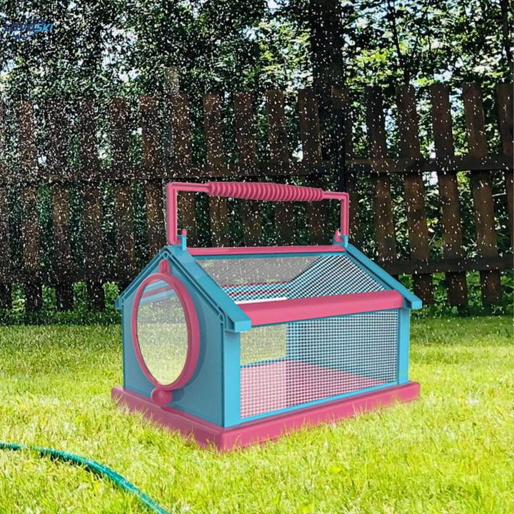Butterfly%20Habitat%20Cage%20Mesh%20Cage%20W/%20Carrying%20Handle%20Outdoor%20Critter%20-%20Image%203