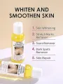 BOTOWI Body Exfoliate Peeling Oil, Yellow Peeling Oil, Peeling Oil for Dark Skin, Yellow Peeling Oil with Salicylic Sodium Hyaluronate, Exfoliating Peeling Solution for Body (1PC)  FROM DUBAI (SAM). 