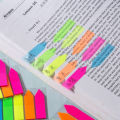 100 Sheets Arrow Shape Fluorescent paper Self Adhesive Memo Pad Sticky Notes. 