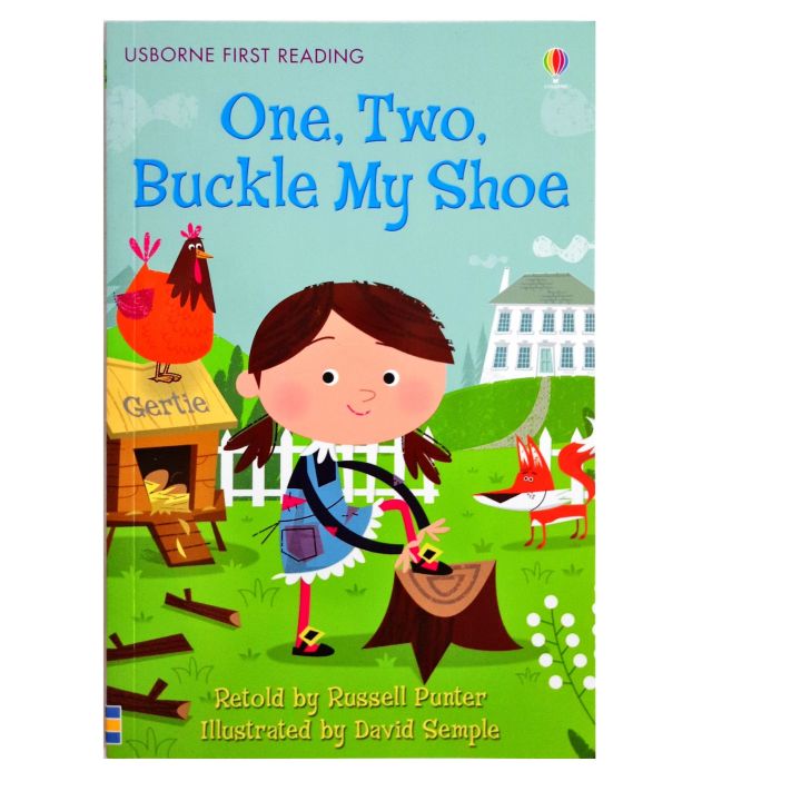 Usborne First Reading Level 2 One Two Buckle My Shoe  - 9781409525912