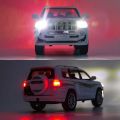 Die Cast Toyota Prado Model Car (1:24 Scale) - Toyota Prado SUV Jeep with Lights, Sounds & Pull Back Option by ZinZen. 