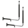 Car Roof Box Wall Mount Rack Foldable Telescopic 50KG Load Bearing Kayak Storage Hooks Hanger for Canoes Surfboard Boat Marine. 