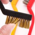 NEW Cleaning Tools 3Pcs/set Gas Range Cleaner Multi-functional Cleaning Brushes Range Hood Cleaner Universal Copper Wire Brush Kitchen Clean Tools. 