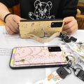 protective Waterproof Phone Case For TCL T-Mobile Revvl V+ 5G/Revvl V Plus 5G Kickstand ring Wrist Strap Wristband Cute. 